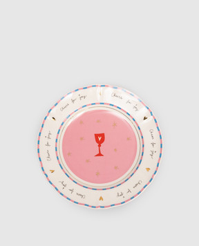 Bitossi Home Фарфоровая тарелка для фруктов Glass PAN01024