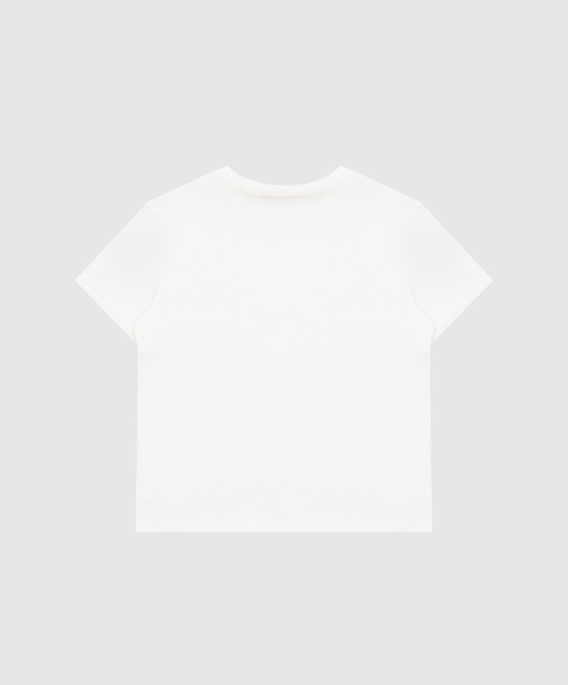 Dolce&Gabbana Дитяча біла футболка L5JTNKG7PWL26 зображення 2