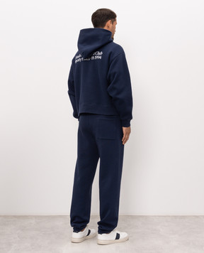 Sporty & Rich Синій спортивний костюм ST095710087BL106PA0707