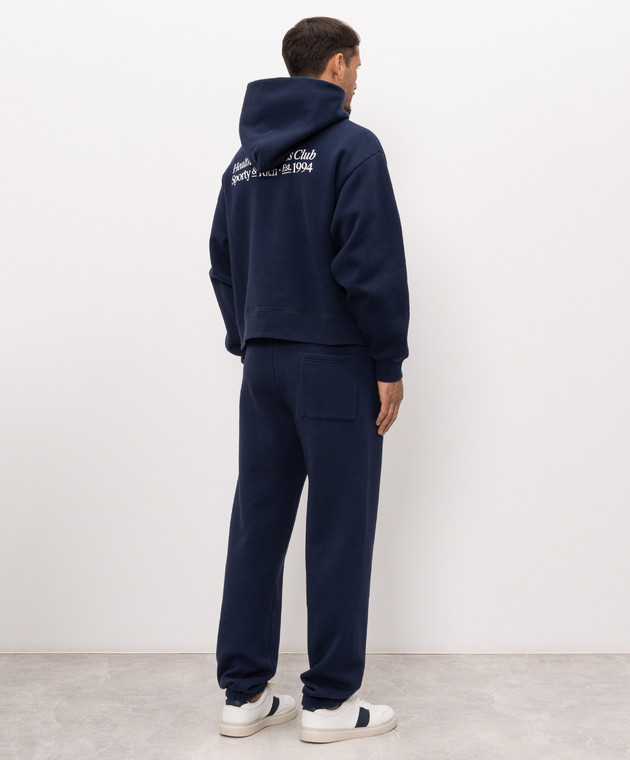 Sporty & Rich Синій спортивний костюм ST095710087BL106PA0707 зображення 3