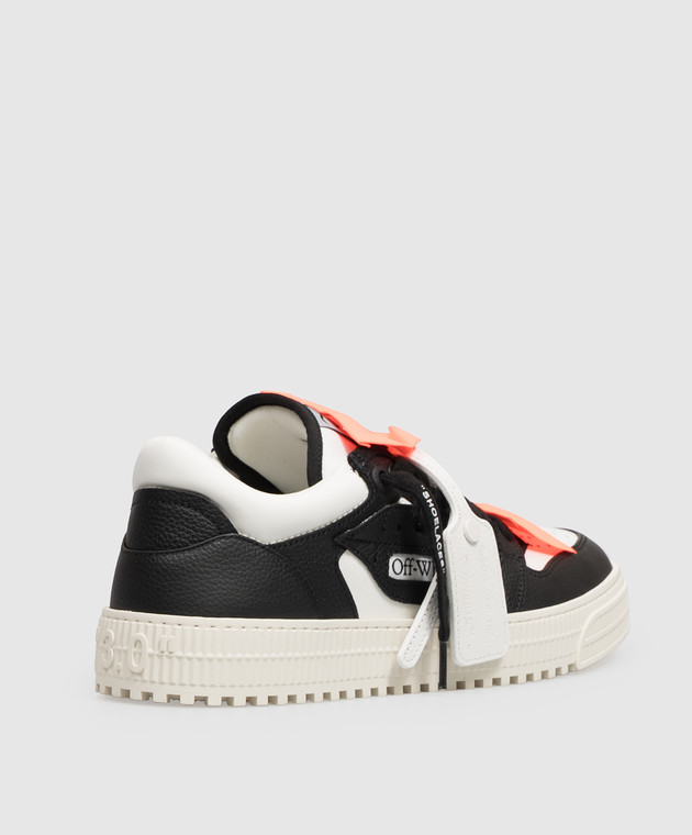 Off-White Черные кроссовки 3.0 Court OF06205102 изображение 3