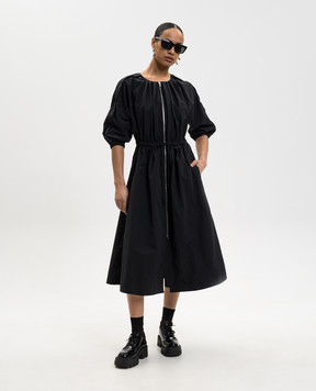 Juun.j Чорна сукня міді JW6371W055