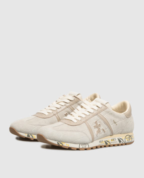Premiata Серые замшевые кроссовки Lucy LUCYD018414