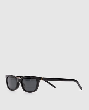 Saint Laurent Черные очки Wellington 862897Y9956
