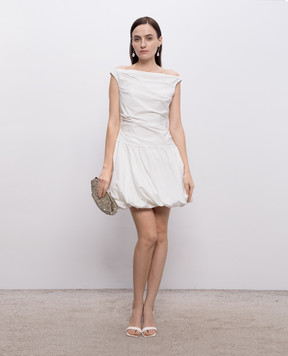 Simkhai Белое платье Salina с драпировкой 2261253T