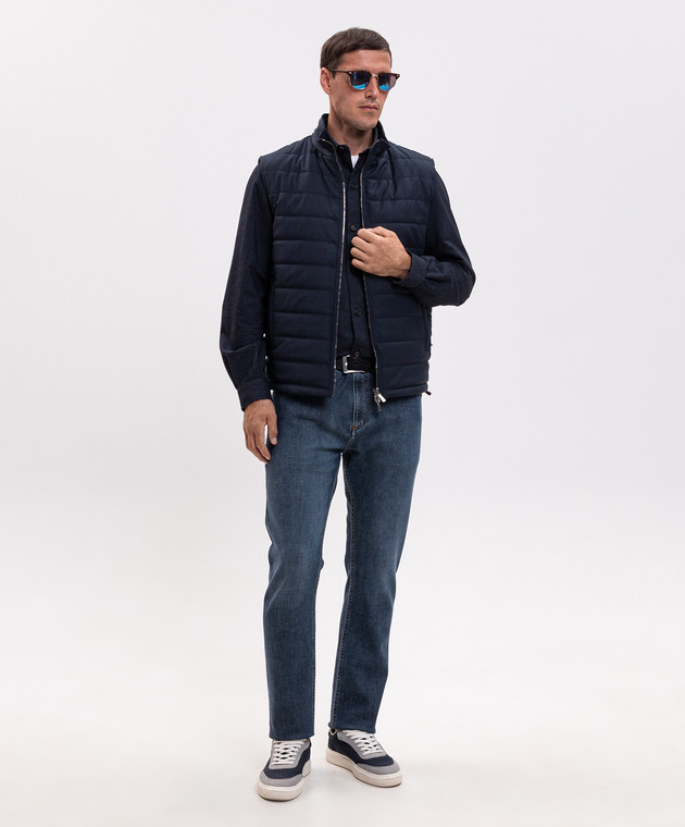 ISAIA Синие джинсы PND002DJ140 изображение 2