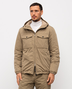 Peserico Пуховая куртка цвета хаки R5225700021