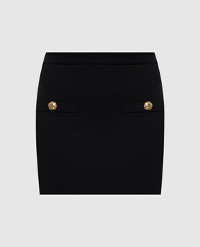 Balmain Черная юбка мини SK0000000077