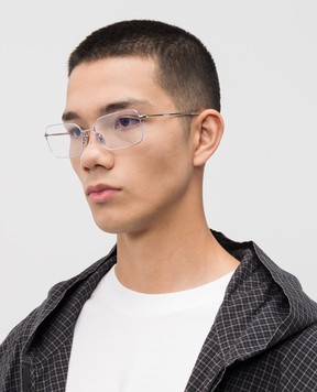 Balenciaga Сріблясті окуляри Invisible 768058T0005