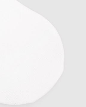 Bresciani Білі шкарпетки-сліди ENNIO MHE34UN3006SI