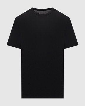 Heliot Emil Черная футболка MANE M09158