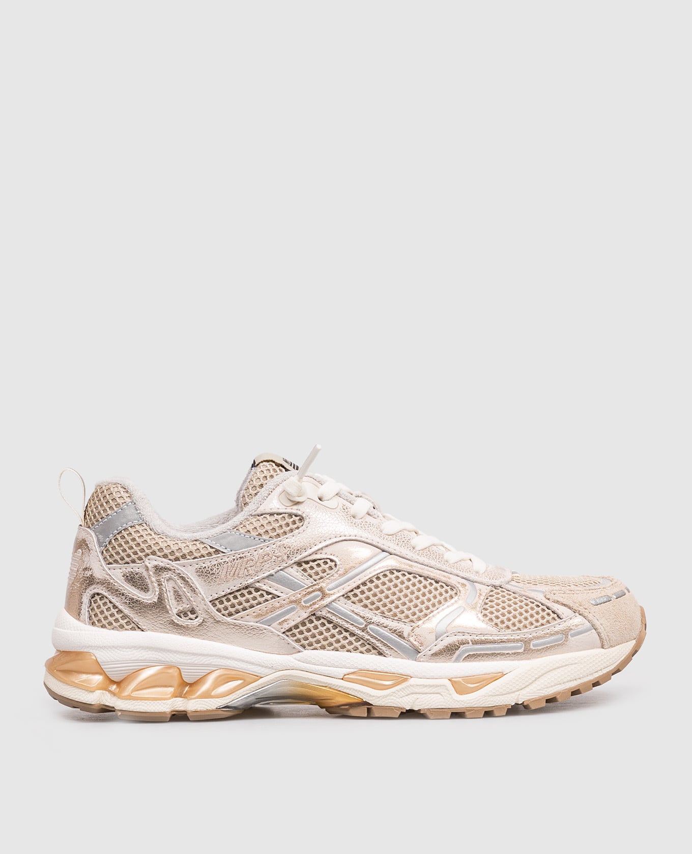 Бежевые комбинированные кроссовки MELROSE