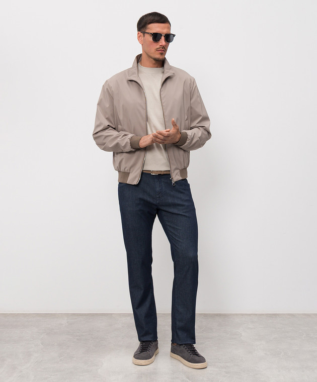 Castangia dal 1850 Бежева куртка LNCPE262220 зображення 2