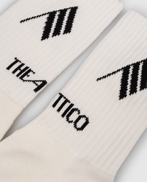 The Attico Білі шкарпетки з логотипом 260WAK00021CCC101AA