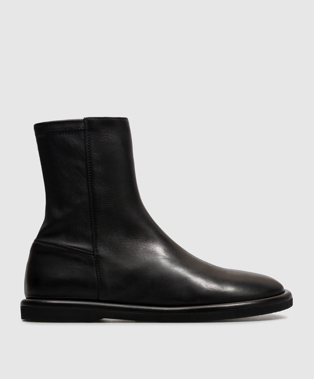 Officine Creative Черные кожаные ботинки Marjory MARJORY106NERO