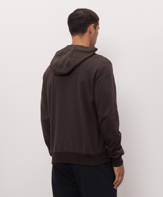 Peserico Коричневая спортивная куртка R57014J0D0081 изображение 3