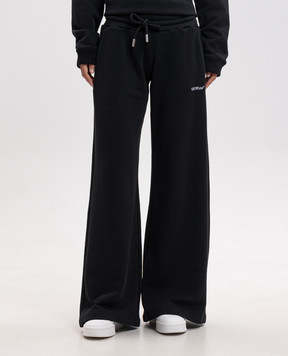 Off-White Чорні спортивні штани 2FH00338B