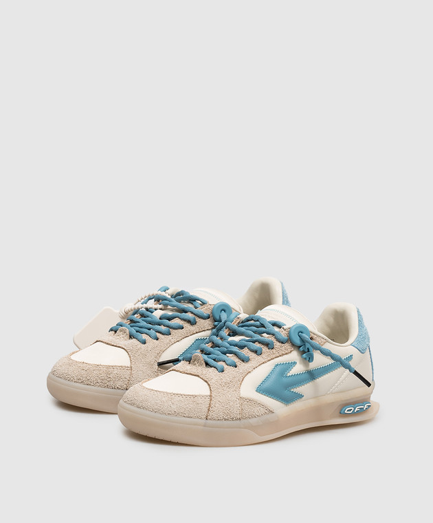 Off-White Бежеві комбіновані кросівки End Of Play OF05762430 зображення 2
