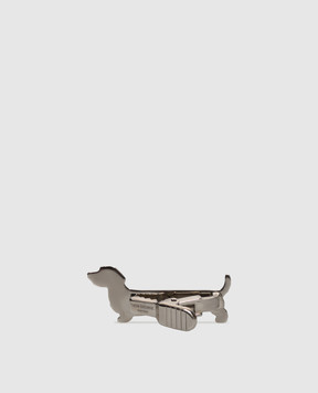Thom Browne Затискач срібний для краватки  Limousine Hector UAK013A00002