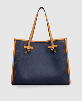 Gianni Chiarini Синя сумка-тоут MARCELLA BS12420COMMBLRBL