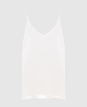 LISA YANG Білий топ із шовку 2026301