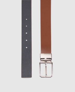 Trussardi Двухсторонний кожаный ремень B353B000046NMER01L60