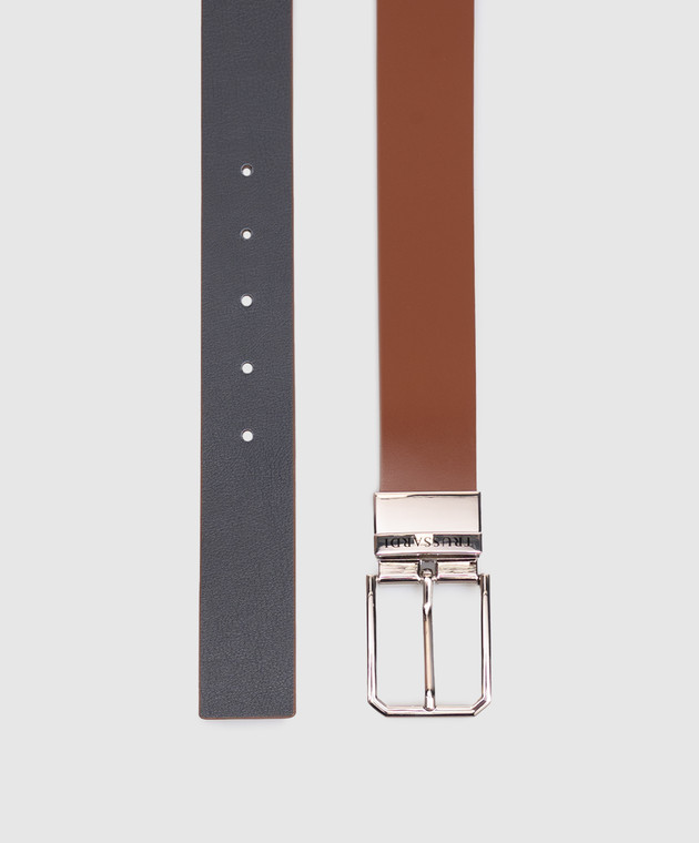 Trussardi Двосторонній шкіряний ремінь B353B000046NMER01L60 зображення 2