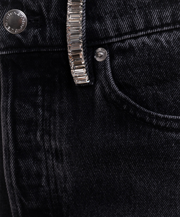 Alexander Wang Сірі джинси з кристалами 4DC4264909 зображення 5