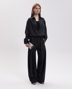 Alexander Wang Чорні штани із шовку 1WC4264053