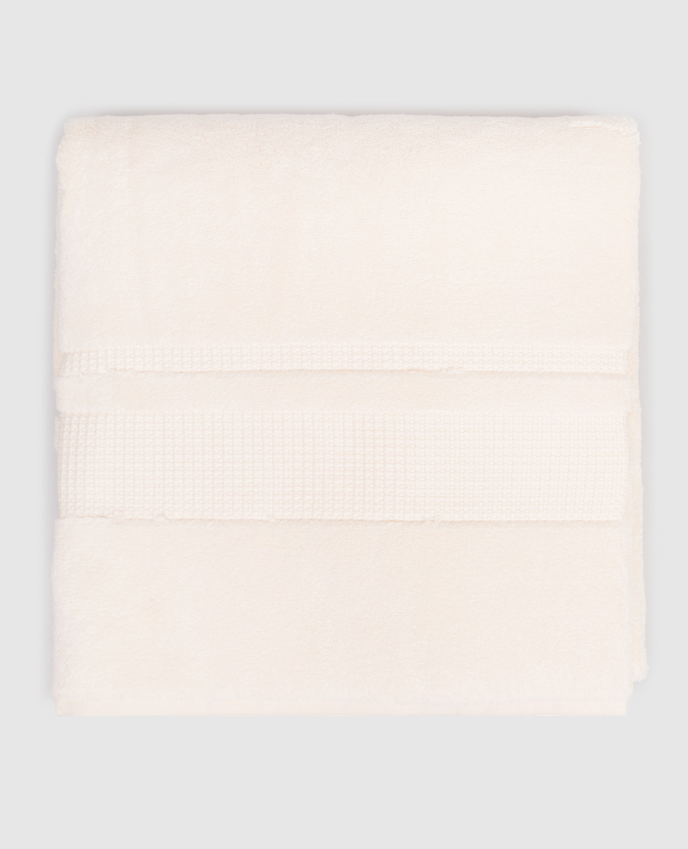 Махровое полотенце для тела PERA цвета айвори