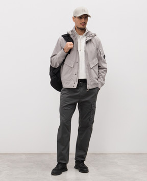 C.P. Company Белый джемпер с логотипом MSS026A005086W