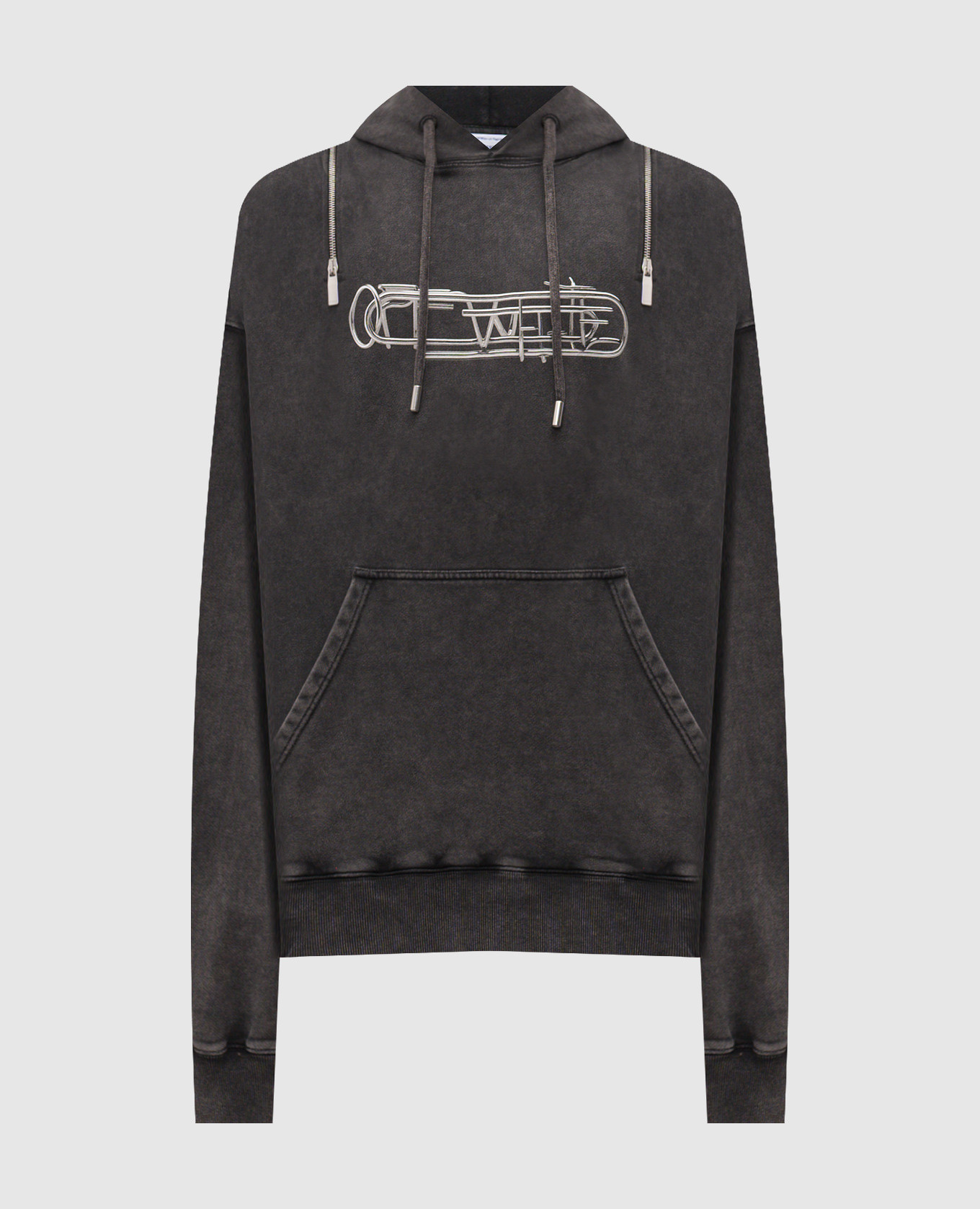 

Серые худи Paperclip, Серый, Худи