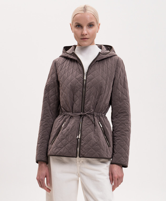 MooRER Коричневая куртка RIBEYA RIBEYAOSQ изображение 3