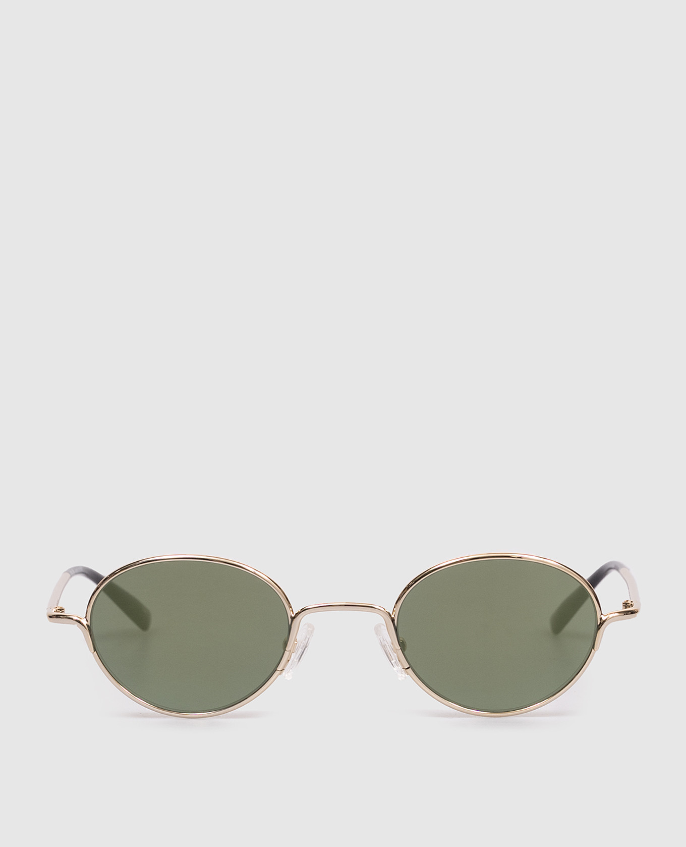 Золотые очки с зеркальным эффектом