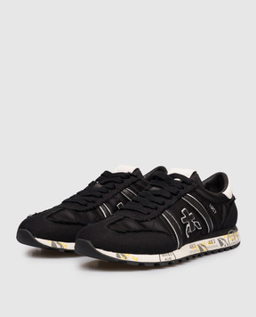 Premiata Чорні кросівки Lucy LUCYD018140