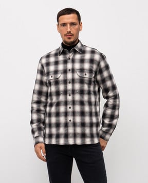 Cashmere&Whiskey Сорочка в клітинку з бавовни 43752091326