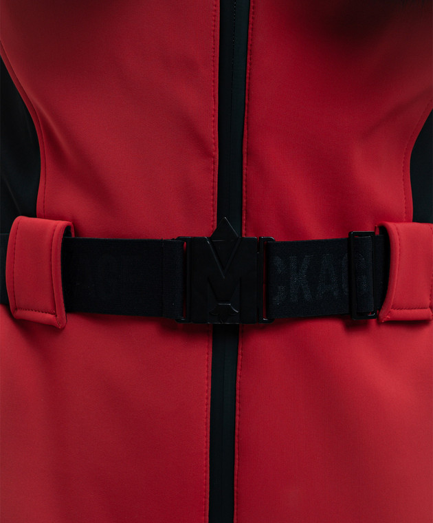 Mackage Червоний гірськолижний комбінезон ELLE-ZR з хутром ELLEZR зображення 4