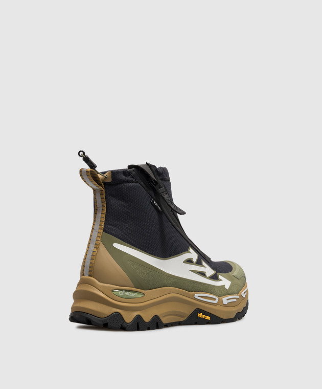 Off-White Чорні хайтопи Be Right Back Trail OF05802310 зображення 3