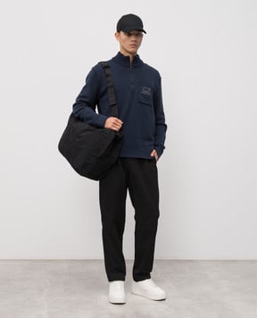 C.P. Company Синій джемпер з логотипом MKN236A110432A