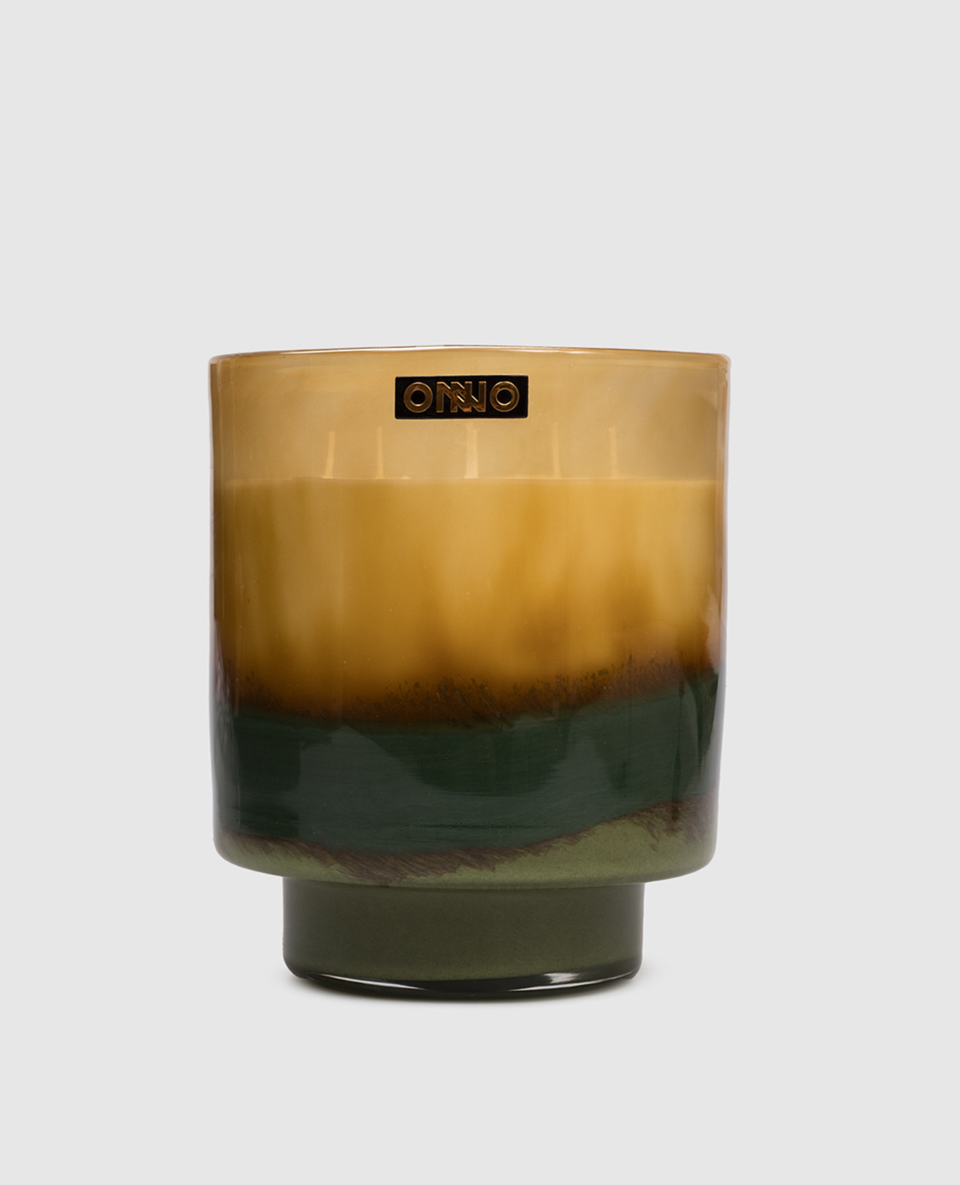 

Свеча Art Jane  с ароматом True Fig в стеклянном подсвечнике, Зеленый, Свечи