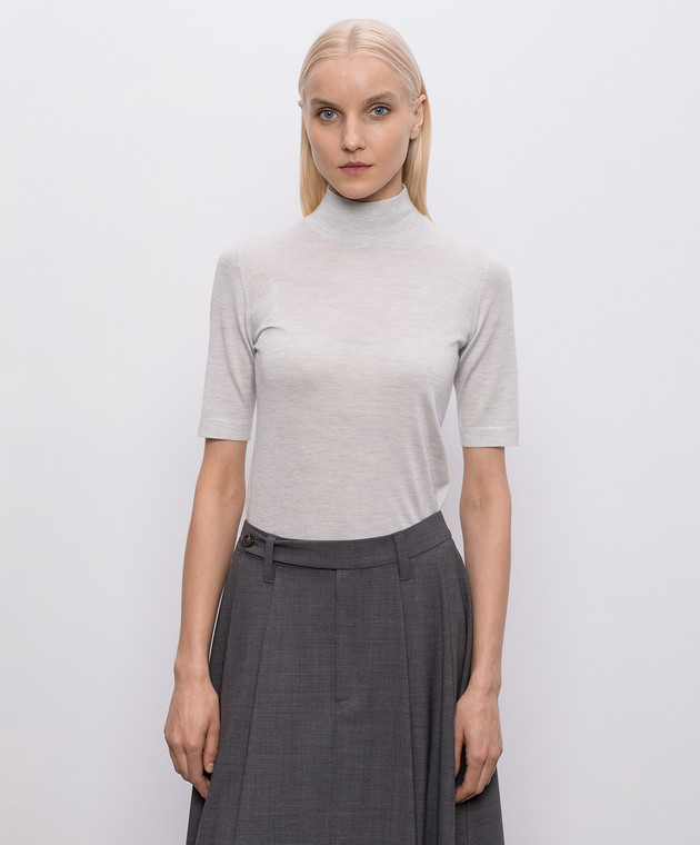 Brunello Cucinelli Сірий топ M13800004P зображення 3