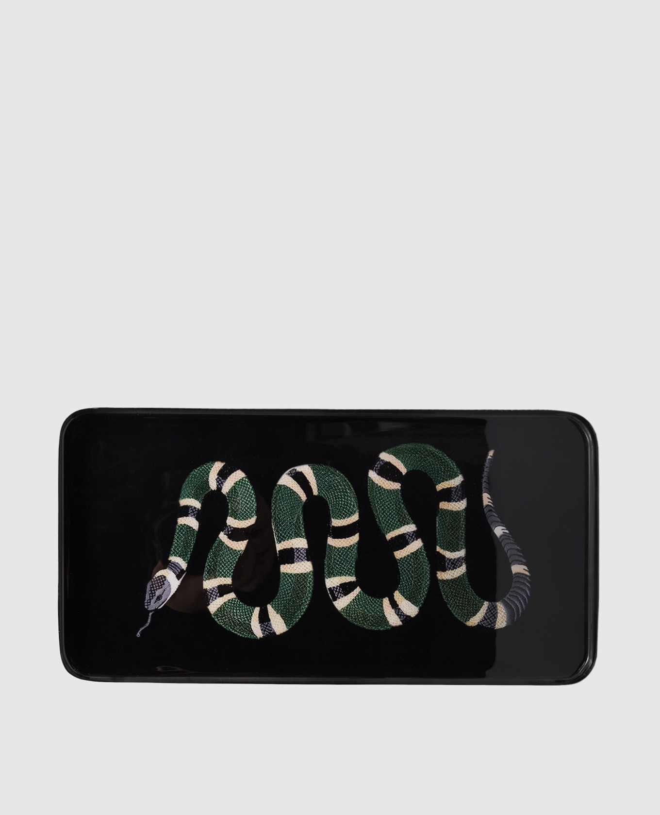 

Декоративный черный поднос Snake, Декор