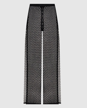 Missoni Черные брюки клеш с люрексом MC23SI00BR014R