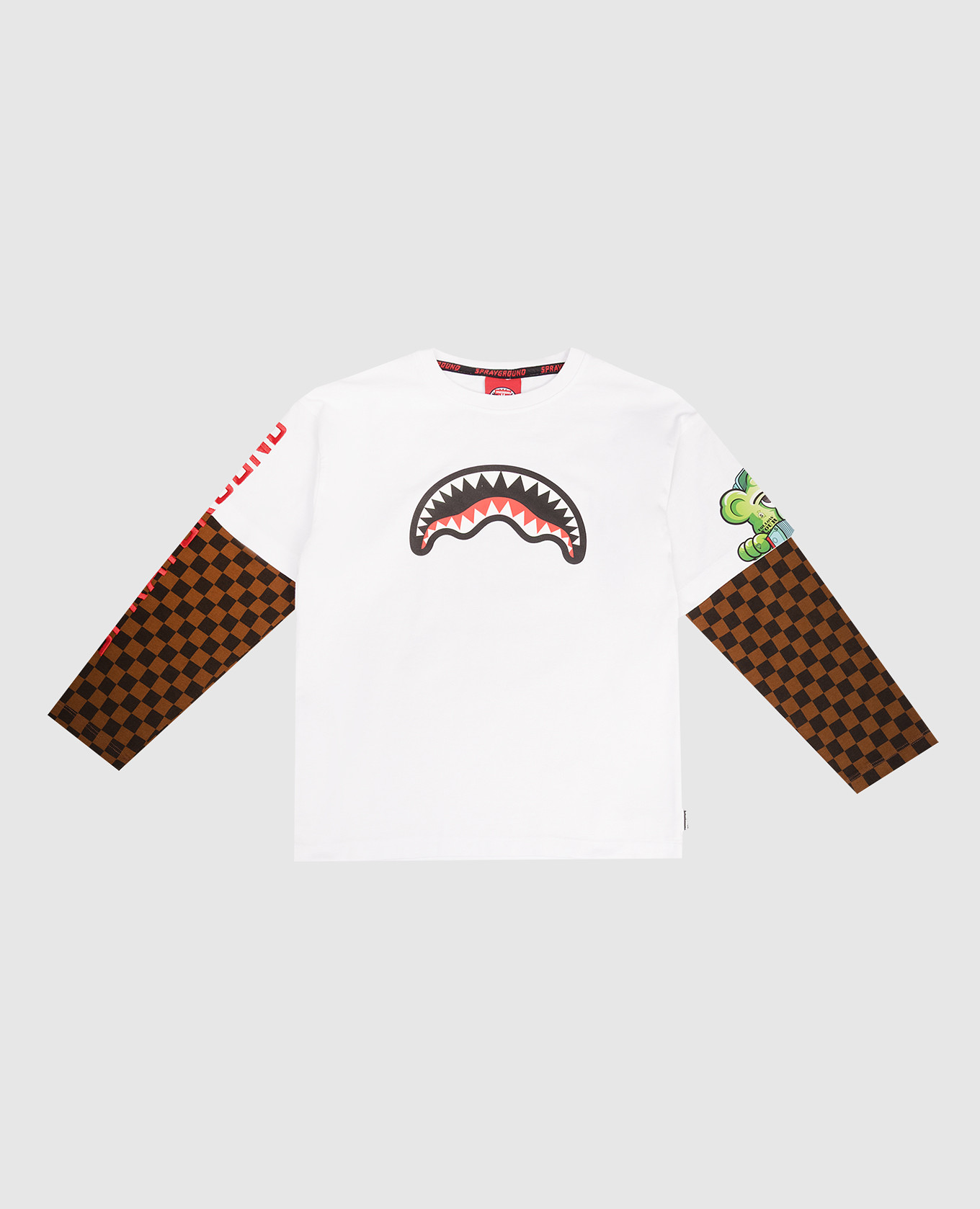 

Детский белый лонгслив Catch Bear, Лонгсливы