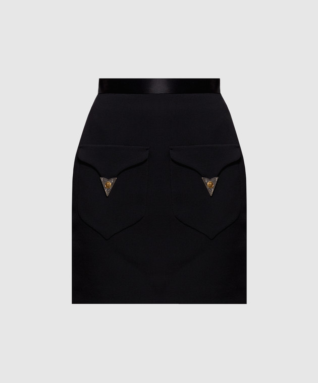 Versace Чорна спідниця з вовни 10254571A18305