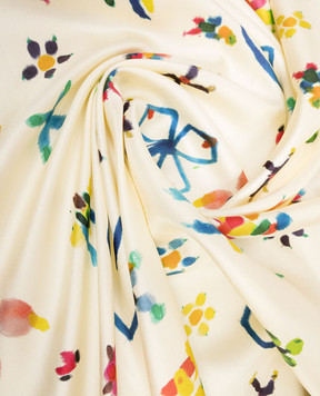 Alemais Бежева хустка Sidi із шовку 6630A