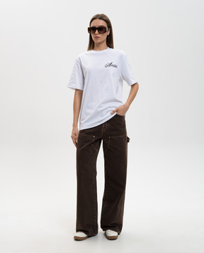 AMIRI Белая футболка Mauntain AMTOJR1010w