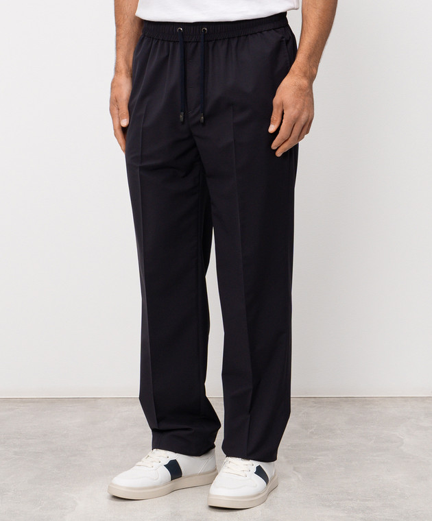 Peserico Сині штани з вовною R5423402561 зображення 2