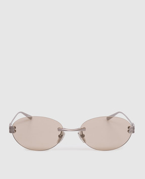 Balenciaga Серебристые очки Gossip 871109T0005