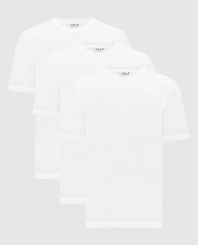 CDLP Набір білих футболок MTO016012123